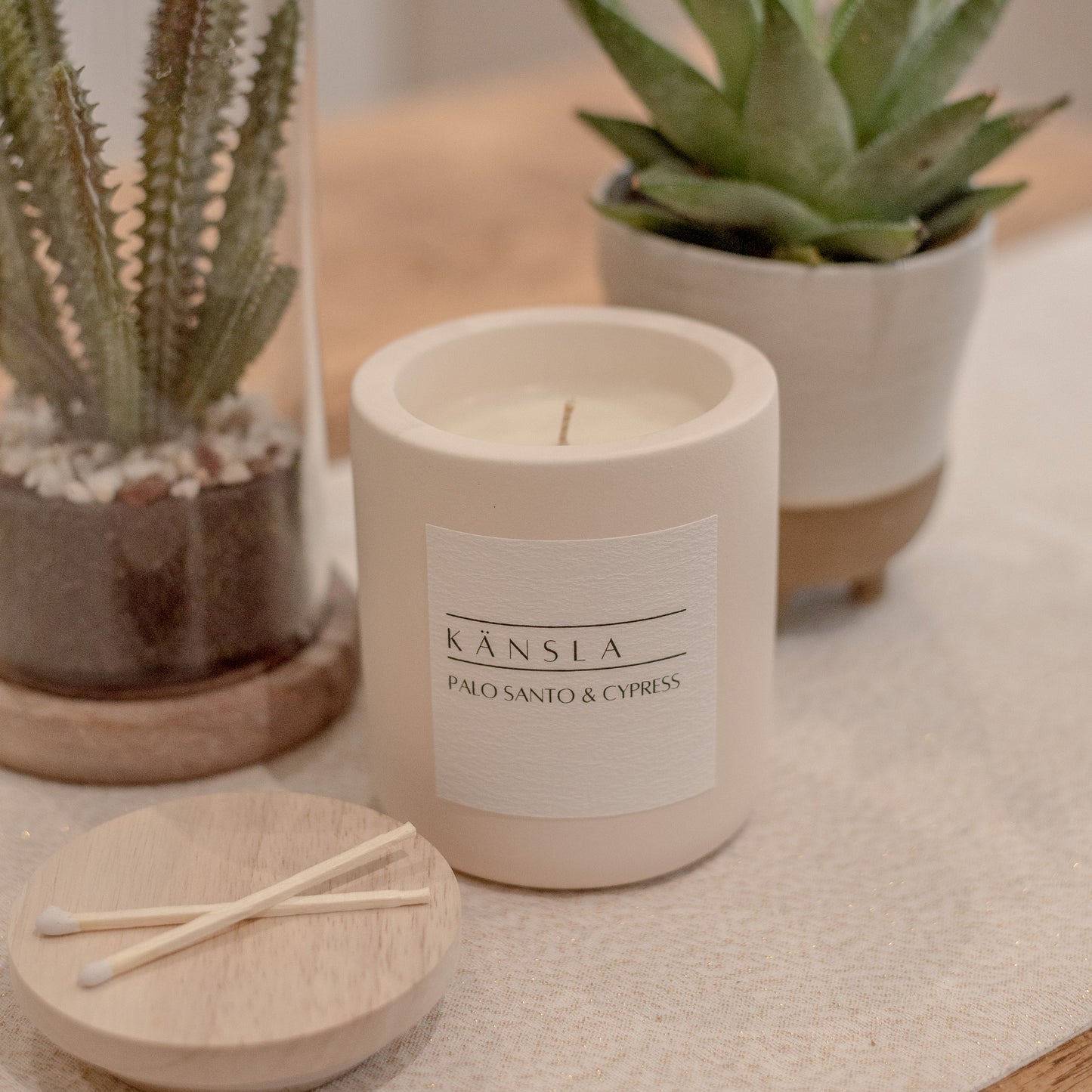 Palo Santo & Cypress Candle