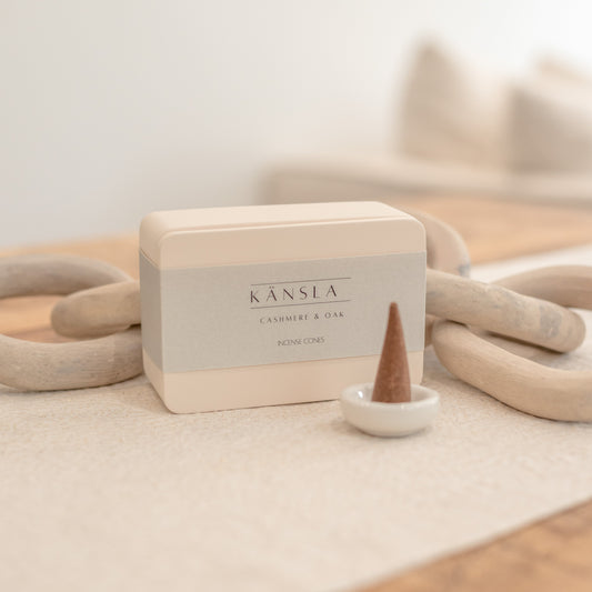 Cashmere & Oak Incense Cones