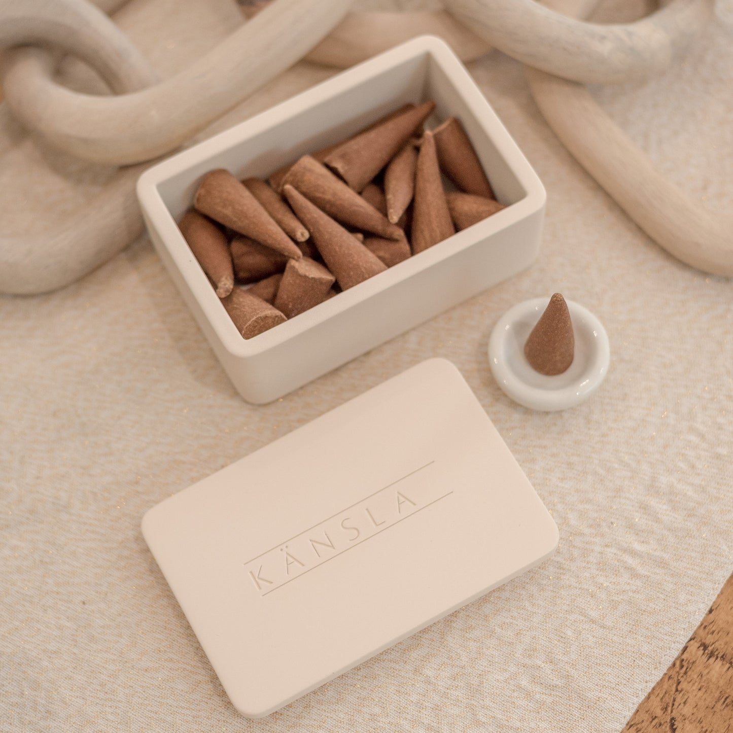 Cashmere & Oak Incense Cones