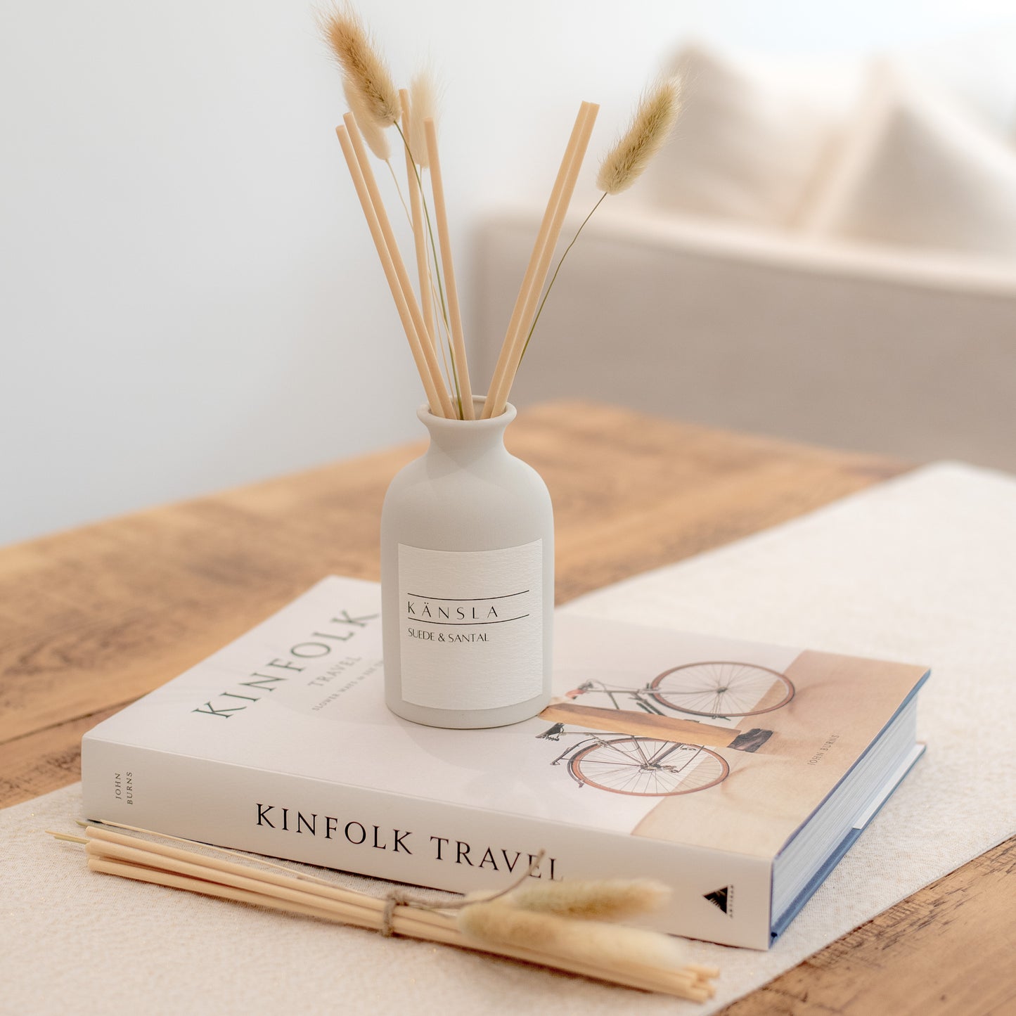 Suede & Santal Reed Diffuser